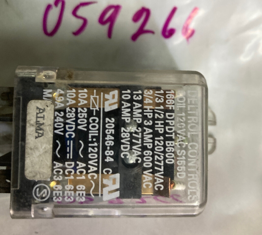 Miller, WELDER PARTS 059266 RELAY ASSEMBLY Used Tested