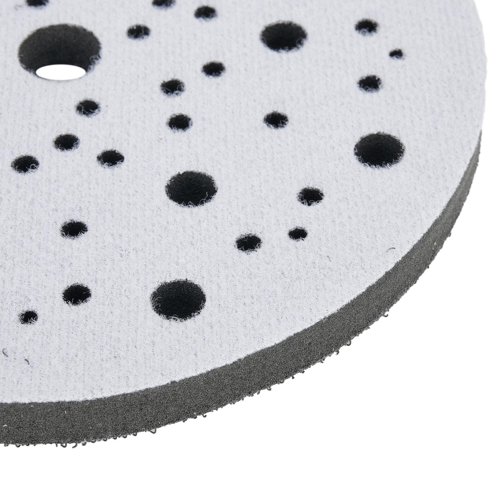 Improved Finishing with 6 Soft Sponge Interface Pad 150mm Diameter 70 Holes