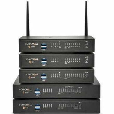 SonicWall TZ370 Network Security/Firewall Appliance (03-ssc-8142) (03ssc8142)