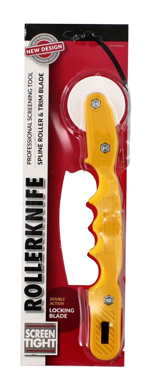 Screen Tight Roller Knife Screen Spline Roller & Trim Blade, Dual Screening Tool