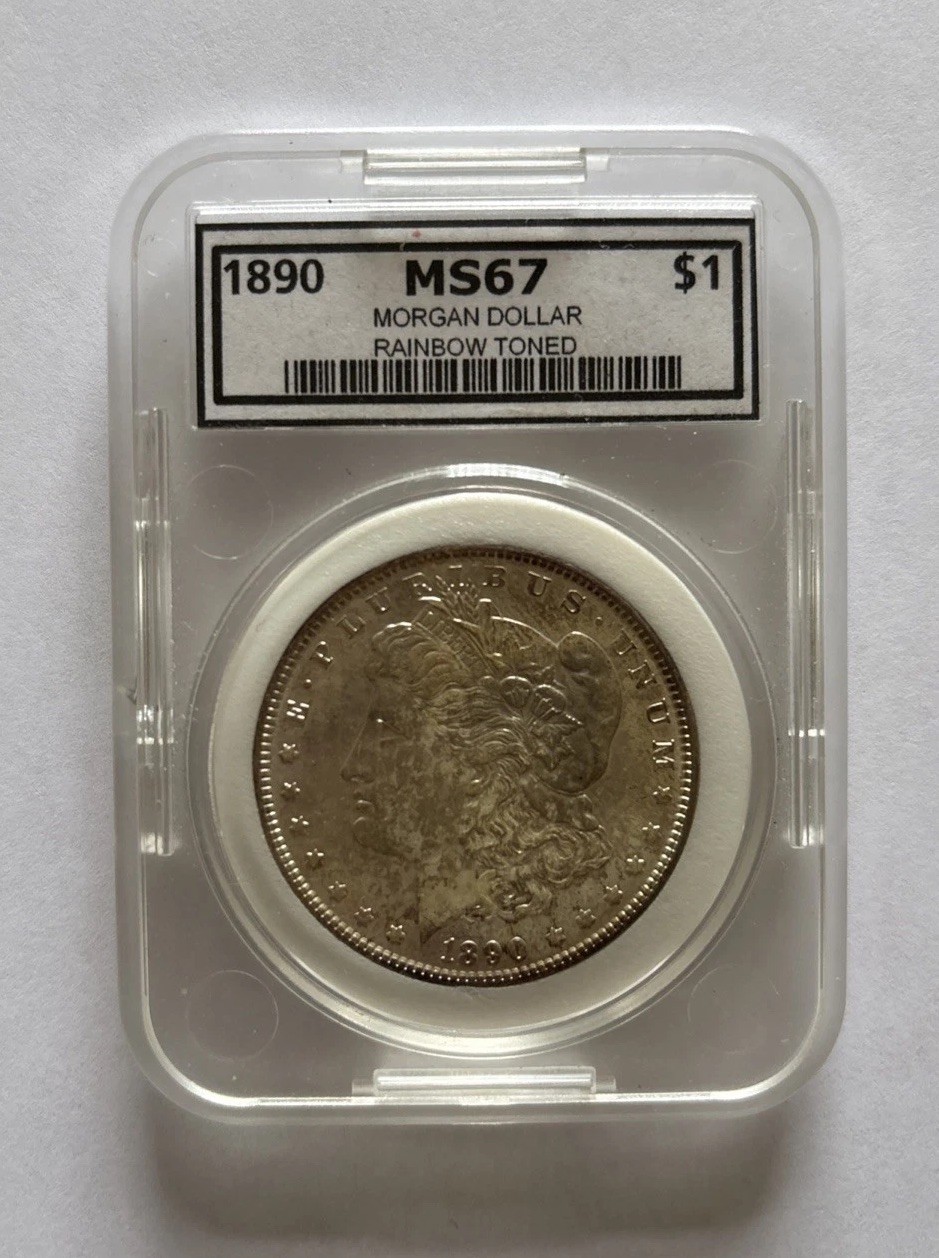 1890 Morgan Silver Dollar