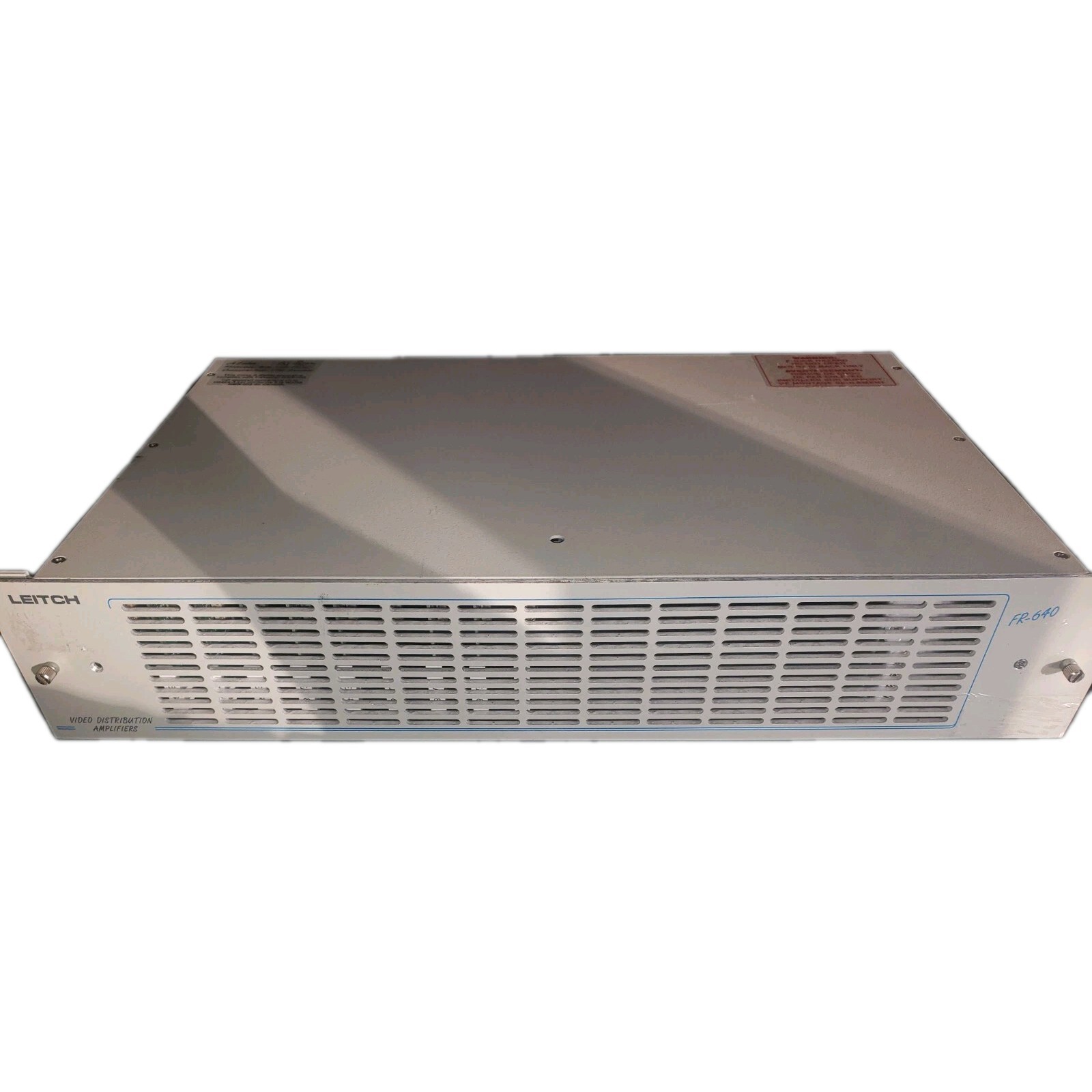 Leitch Video Distribution Amplifiers w/ 10 Cards FR-640