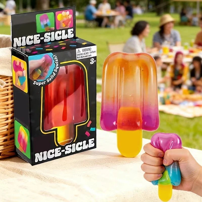 Schylling NeeDoh Popsicle Blind Box Sensory Squishy Cube Stress Relief Gift Toy