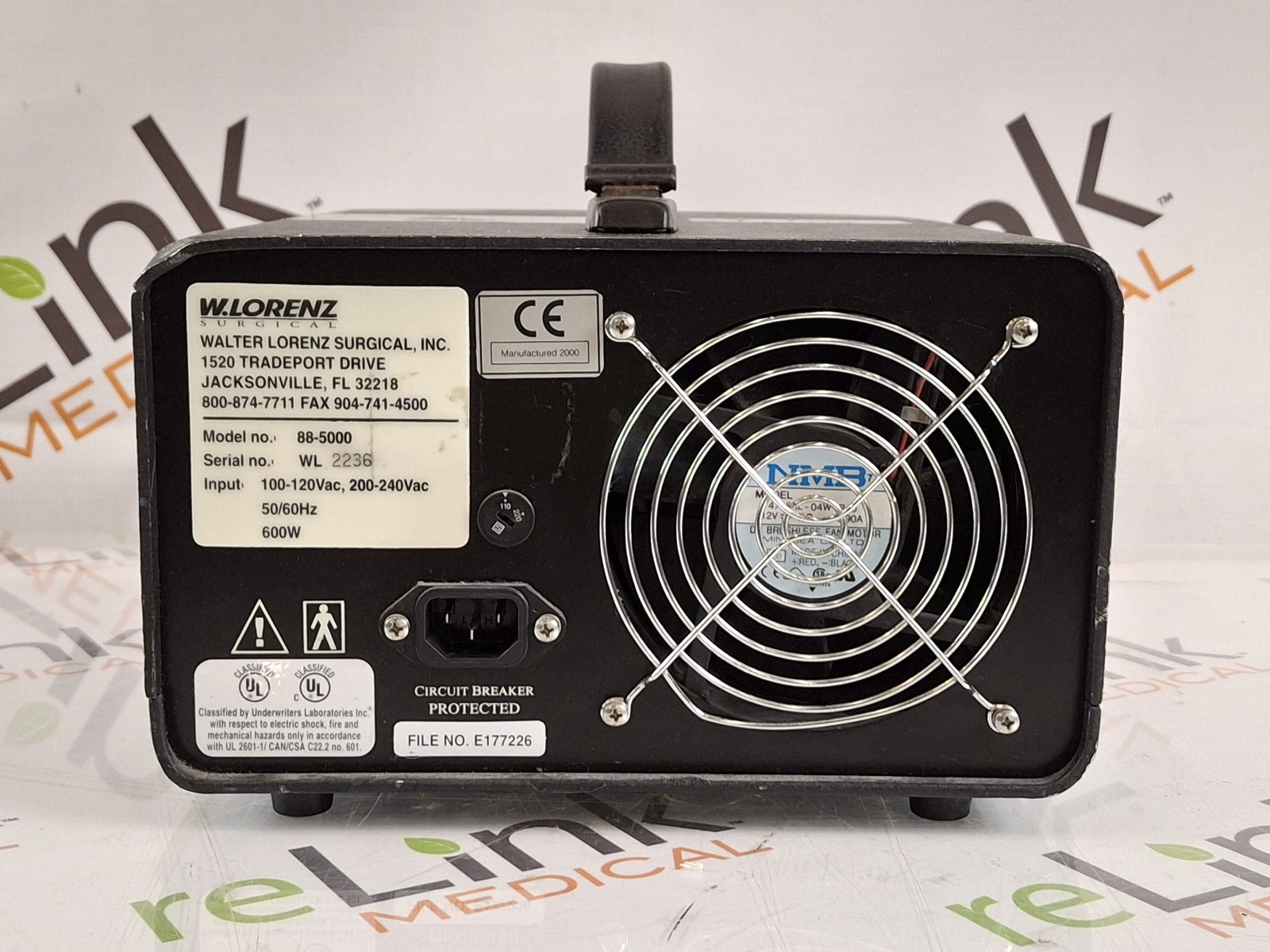 W. Lorenz 88-5000 Lumenon Xenon Light Source
