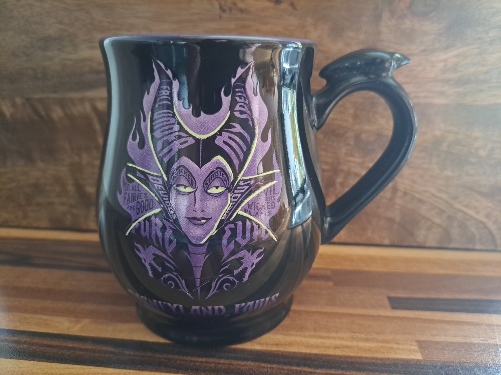 Disneyland Paris Maleficent Iridescent Cup Mug