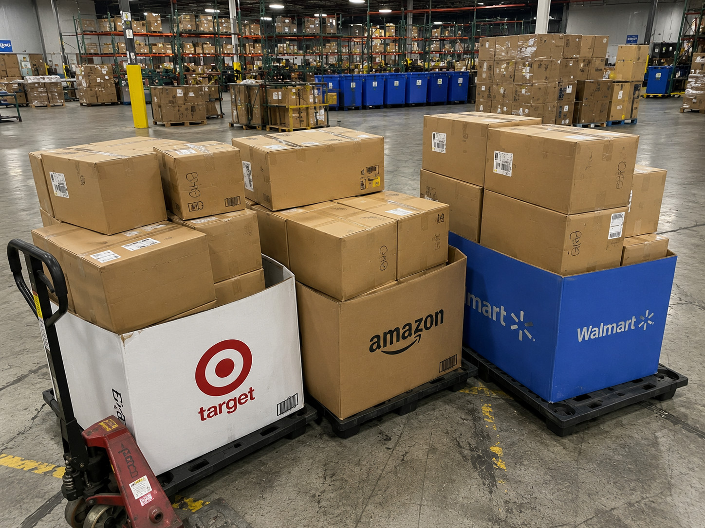 Amazon Return Consumer Goods Ready for Online Sales