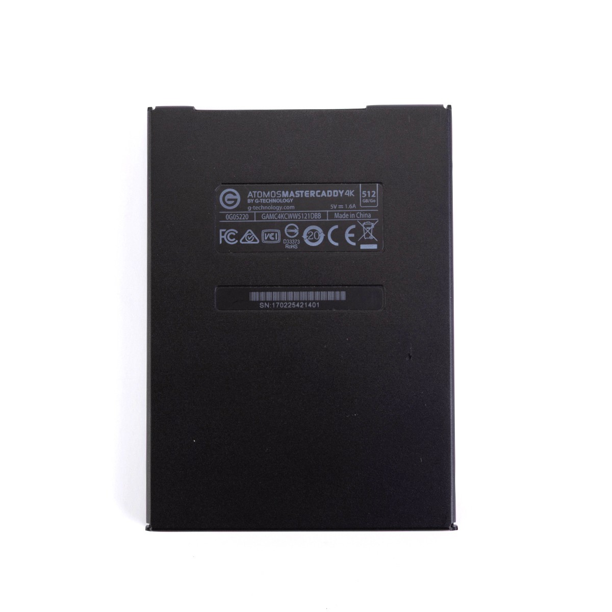 G-Technology Atomos 512GB 4K Master Caddy SSD Solid State Drive - SKU#1969812