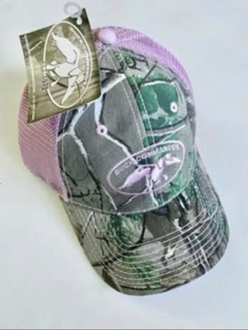 Duck Commander Pink Camoflauge Hat Cap Adjustable Strap- Brand New