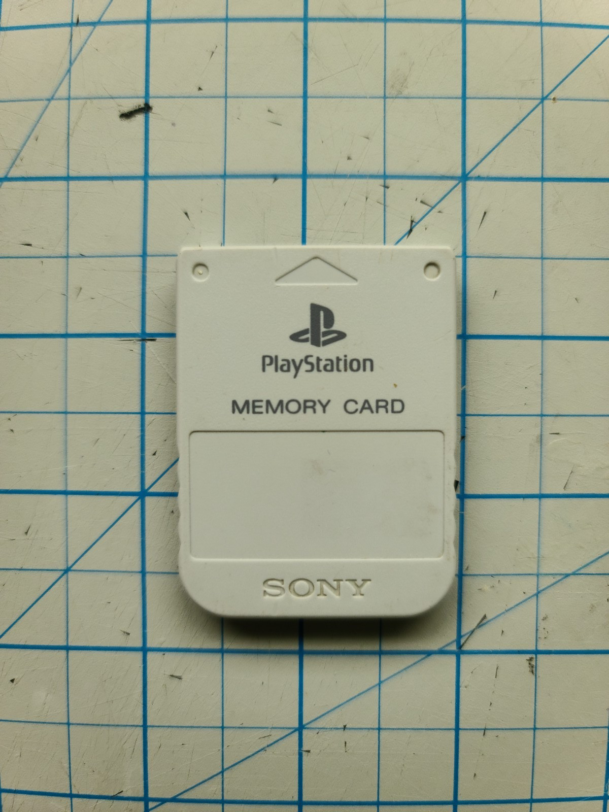 Used Authentic Sony PlayStation SCPH-1020 Memory Card
