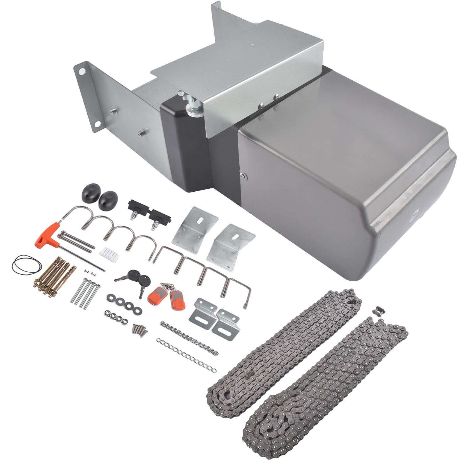 Automatic Gate Opener 3300LBS with Infrared Sensor and 2 Remote Controls