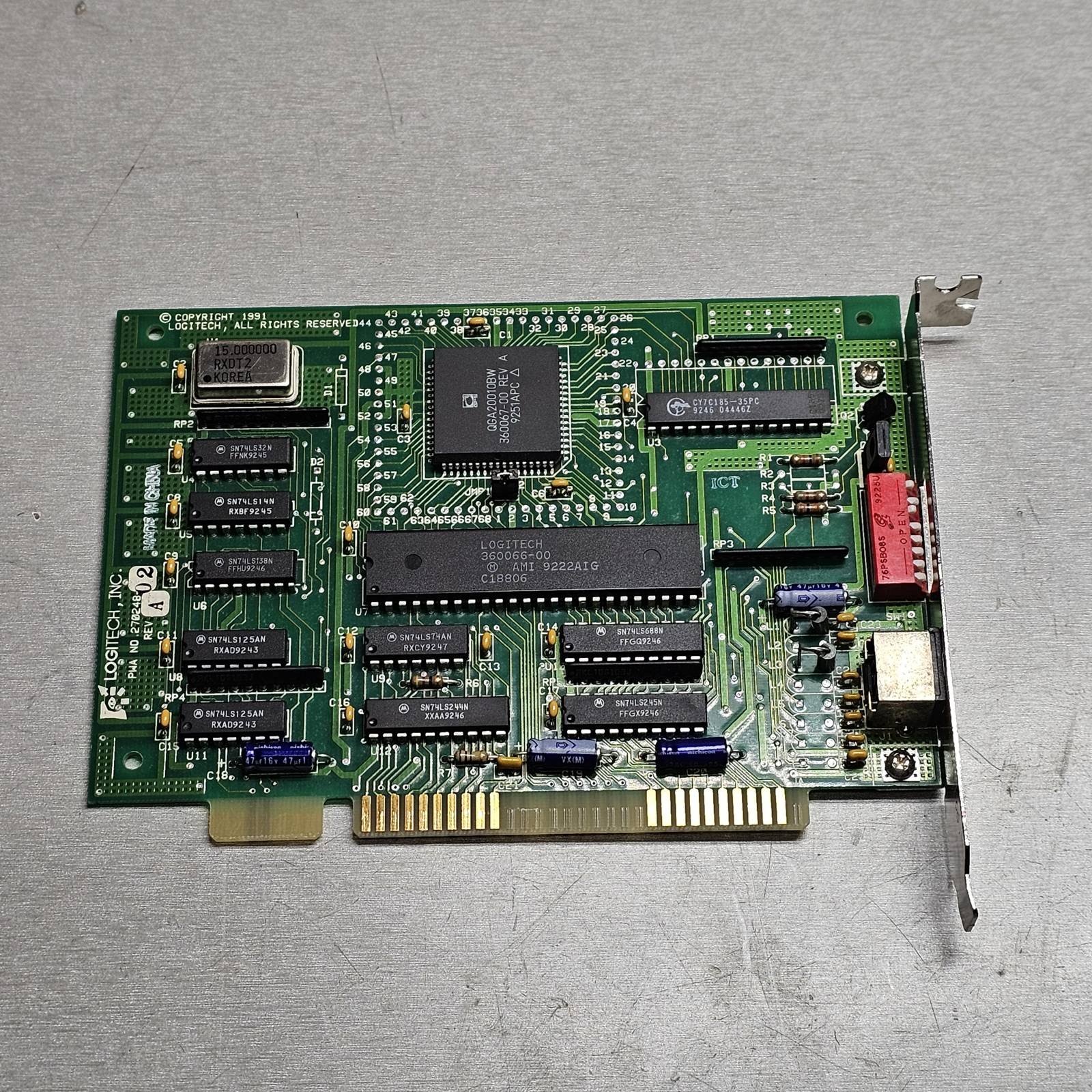 Logitech ISA Scanner Card 270248 360066-00