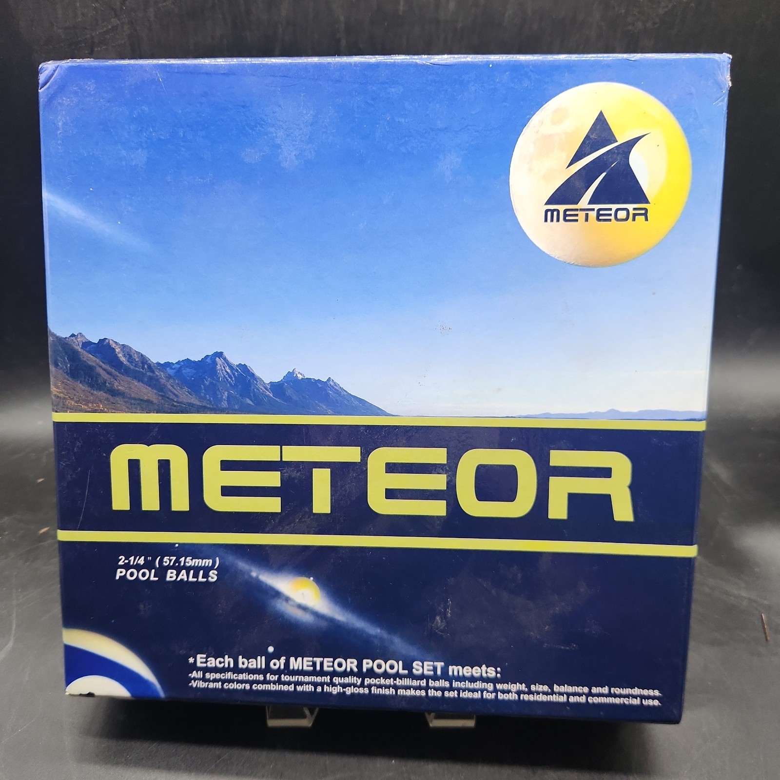 METEOR AAA POOL BALL SET 2016 APA Pool Player Championship Tournament Set
