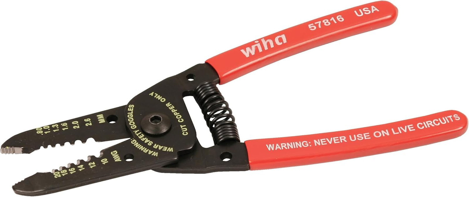 57816 Classic Grip Wire Strippers/Cutters 6.0"