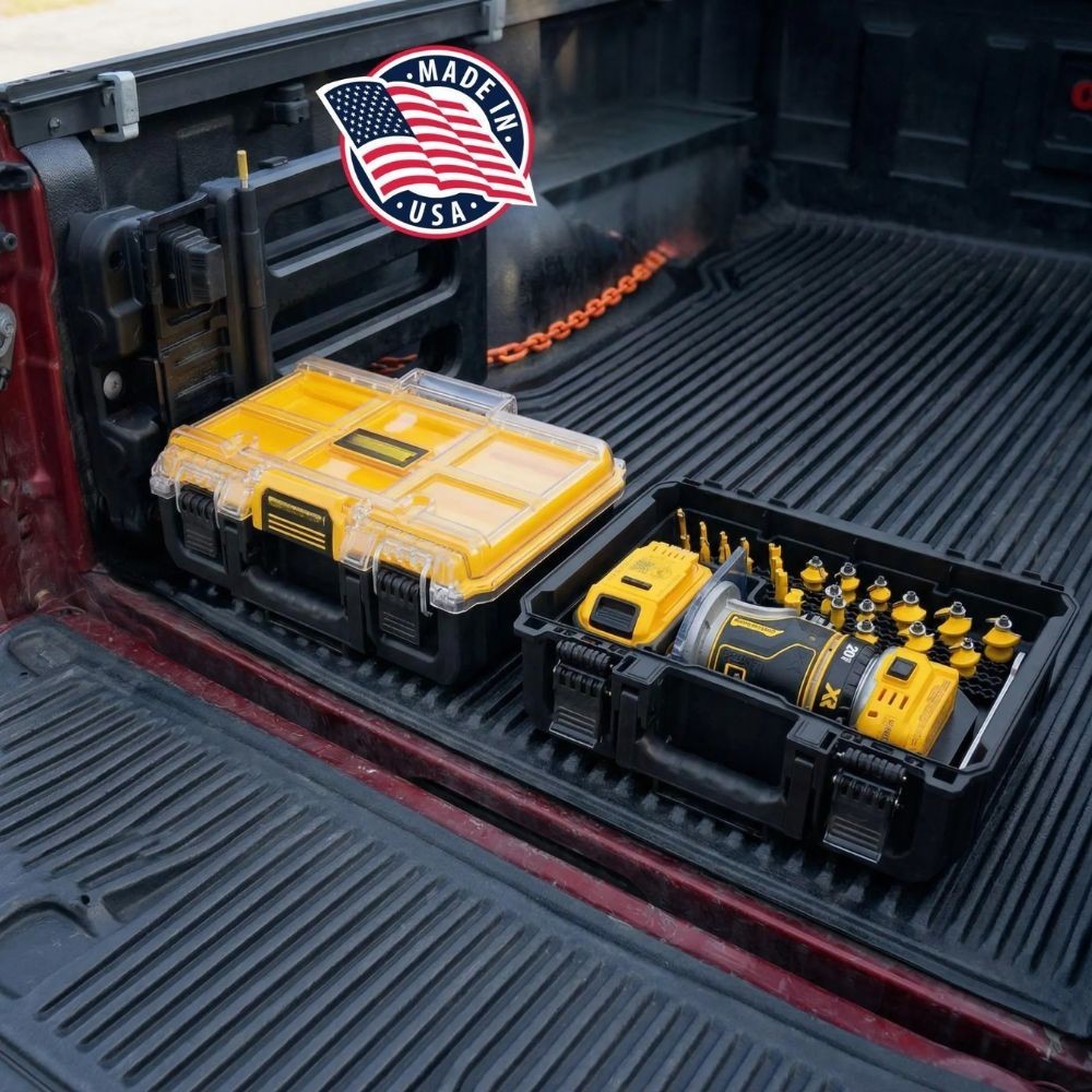 TripleD Tools Router Insert for DEWALT 20V DCW600B & Compact Organizer DWST08020
