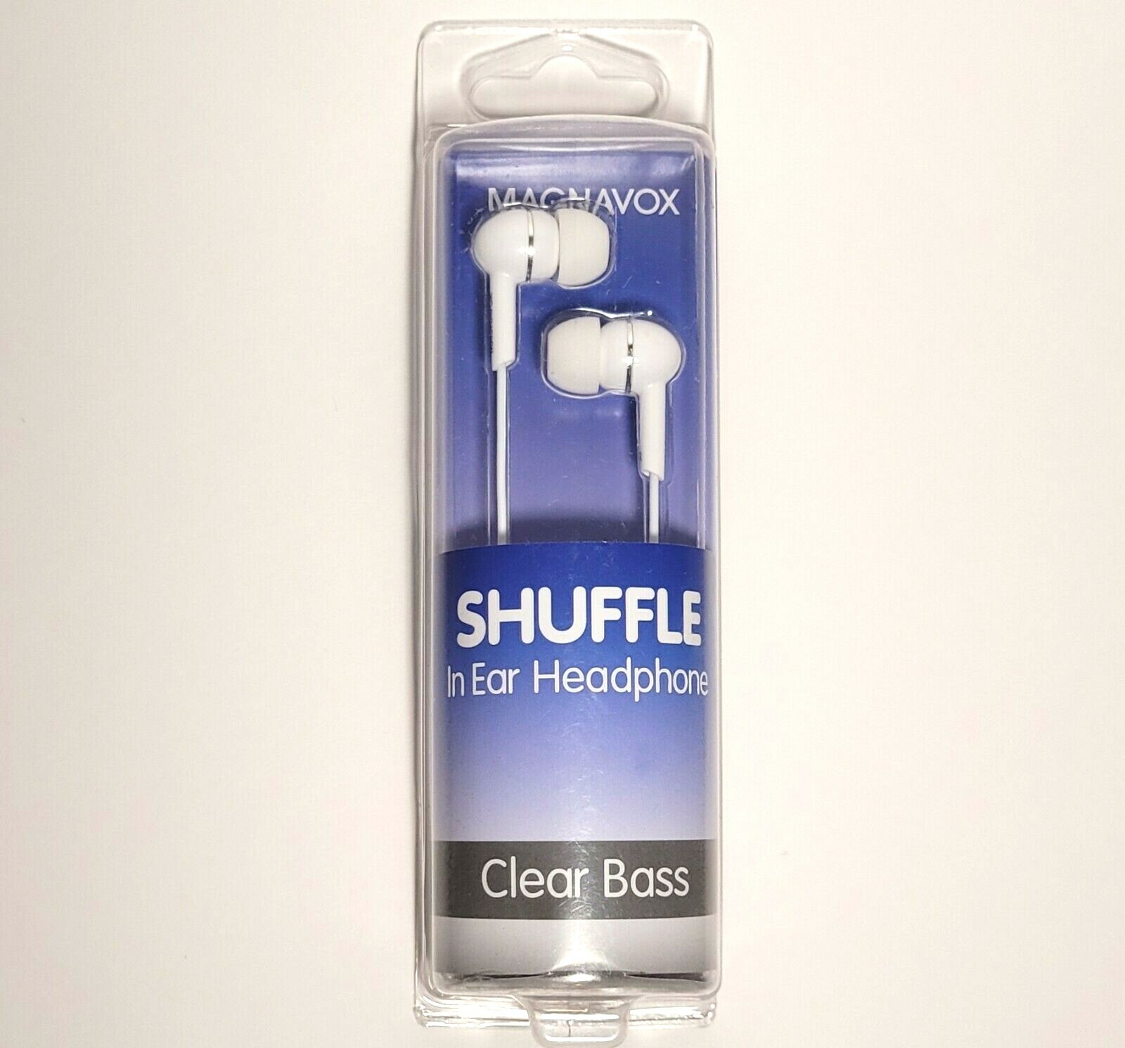 Magnavox Earbuds Shuffle In Ear Headphone Clear Bass Earphones New FREE SHIP