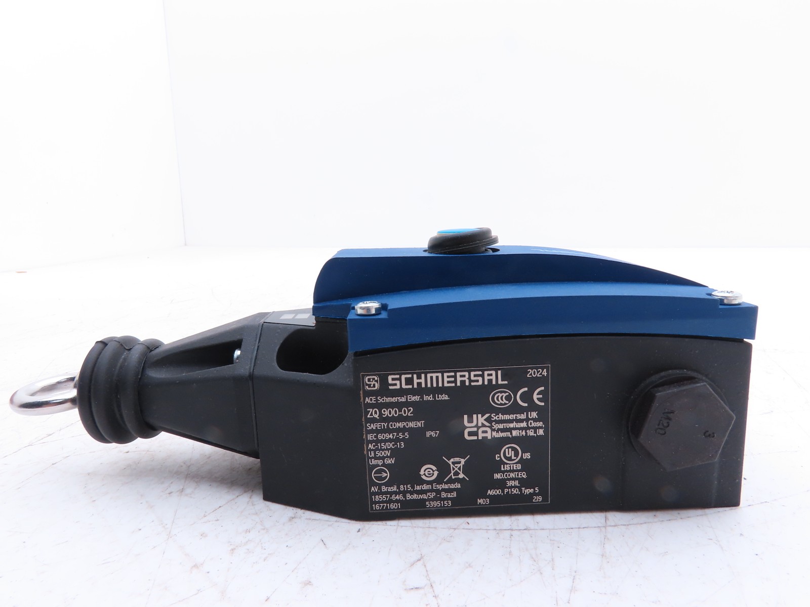Schmersal ZQ 900-02 Emergency Cable Pull Switch E-Stop 16771601
