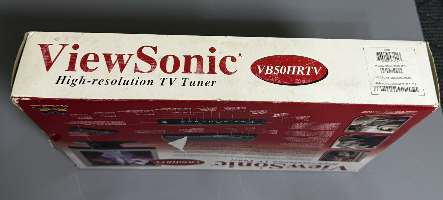 ViewSonic VB50HRTV High-Resolution TV Tuner VSACC23126-1M