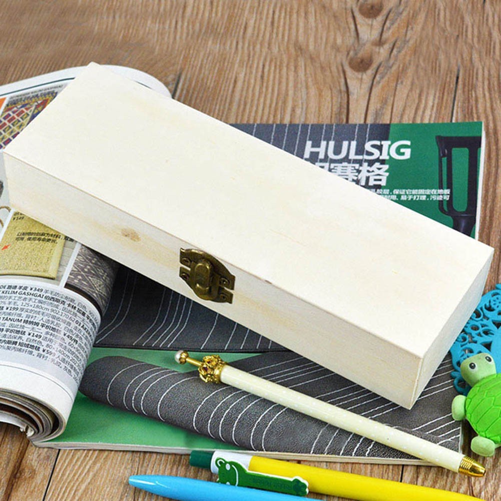 Multifunctional Wooden Storage Box for Jewelry and Personal Accessories