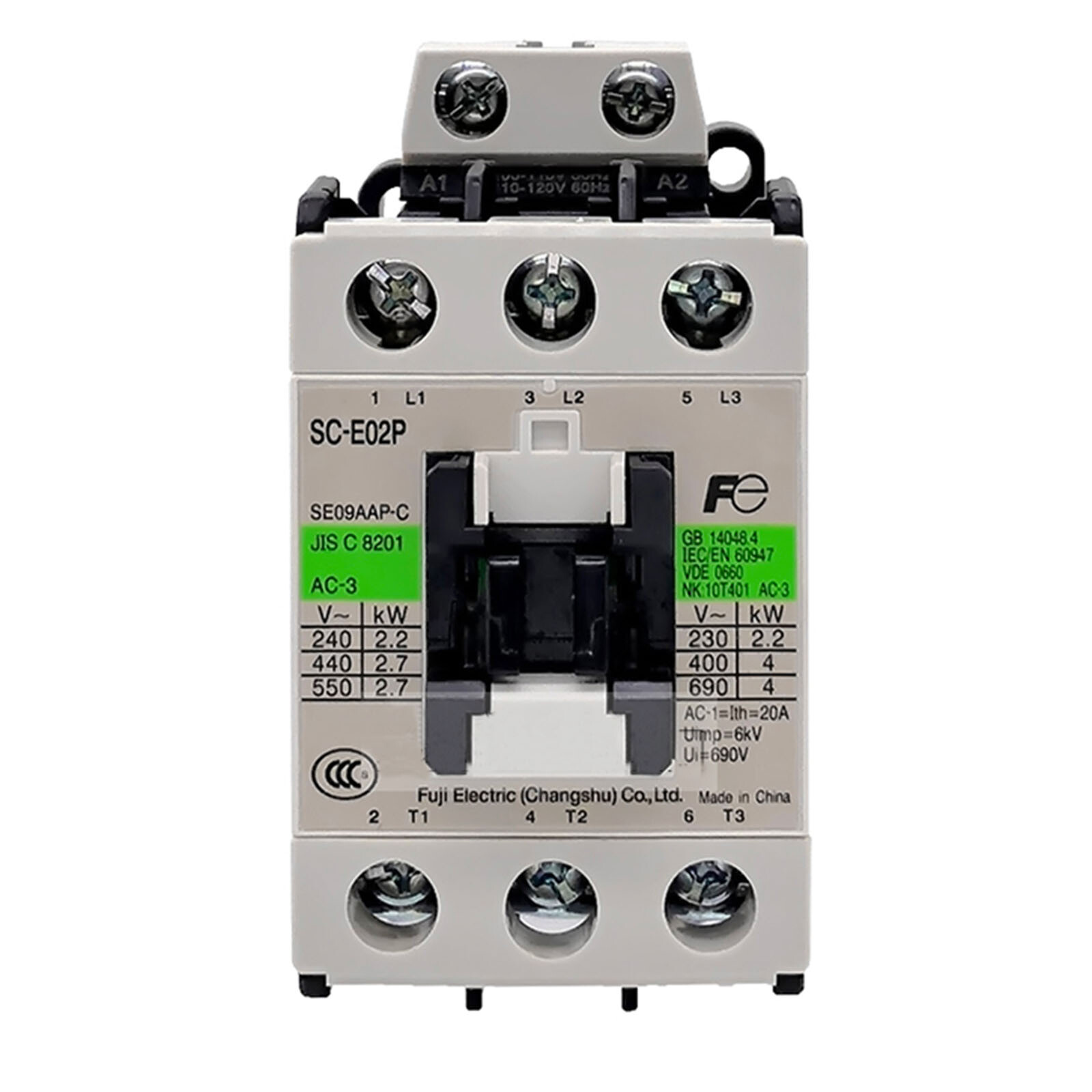 FUJI SC-E02P Contactor Relay AC 110V New