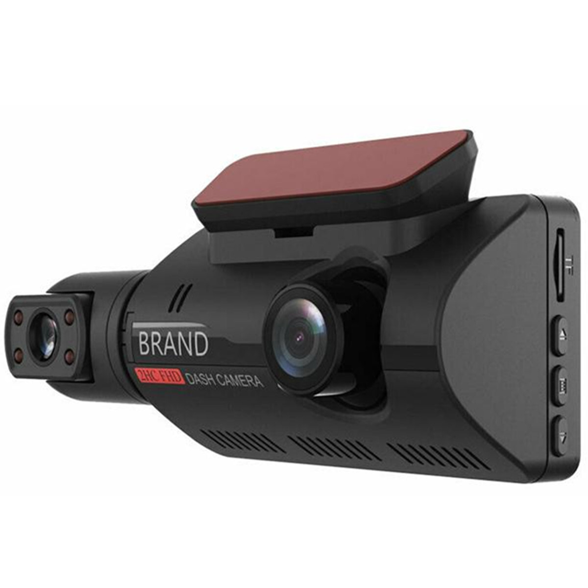 Touch Screen Dash Cam 3" 1080P Dual Lens Car DVR Recorder Camera Looprecording