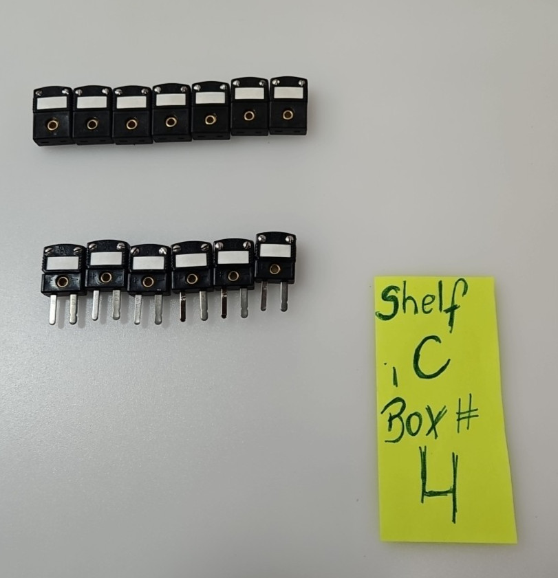 13 Tot Omega SMP-J-M SMP-J-F Minature J type Male Female Thermocouple Connectors