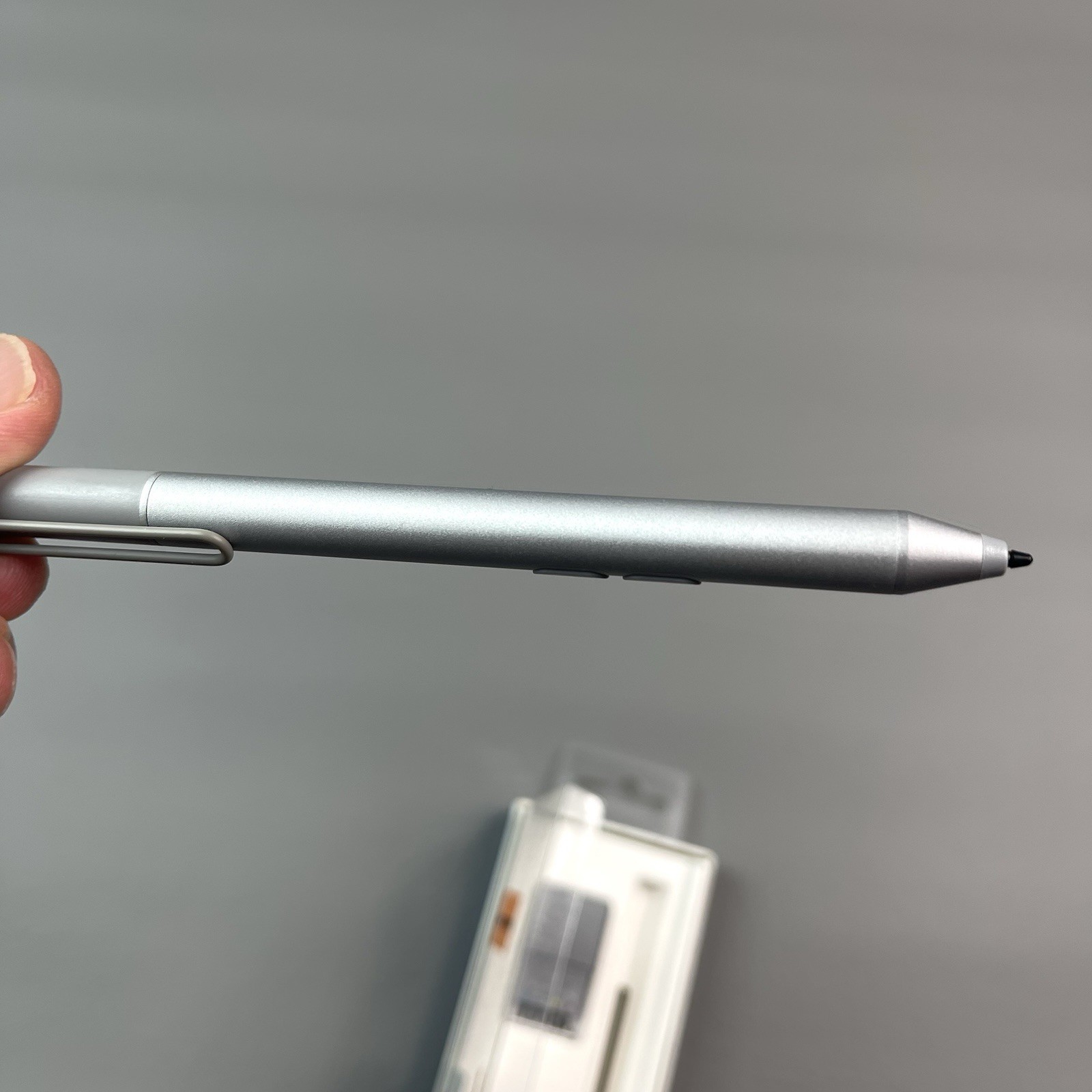Microsoft Surface Pen Stylus Silver Model 1710 Surface Pro 3 4 Book w/ Tips