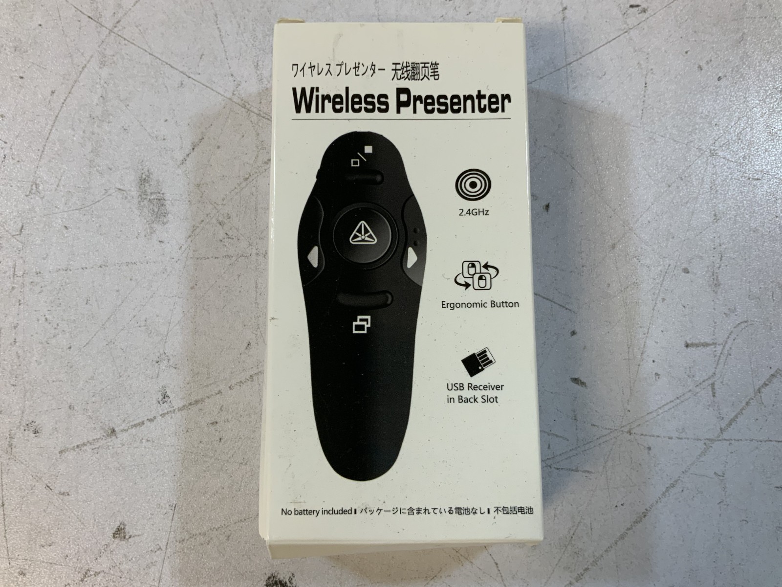 NinjaABXY X0032NOKSP Presentation Clicker Wireless Presenter "M4B"