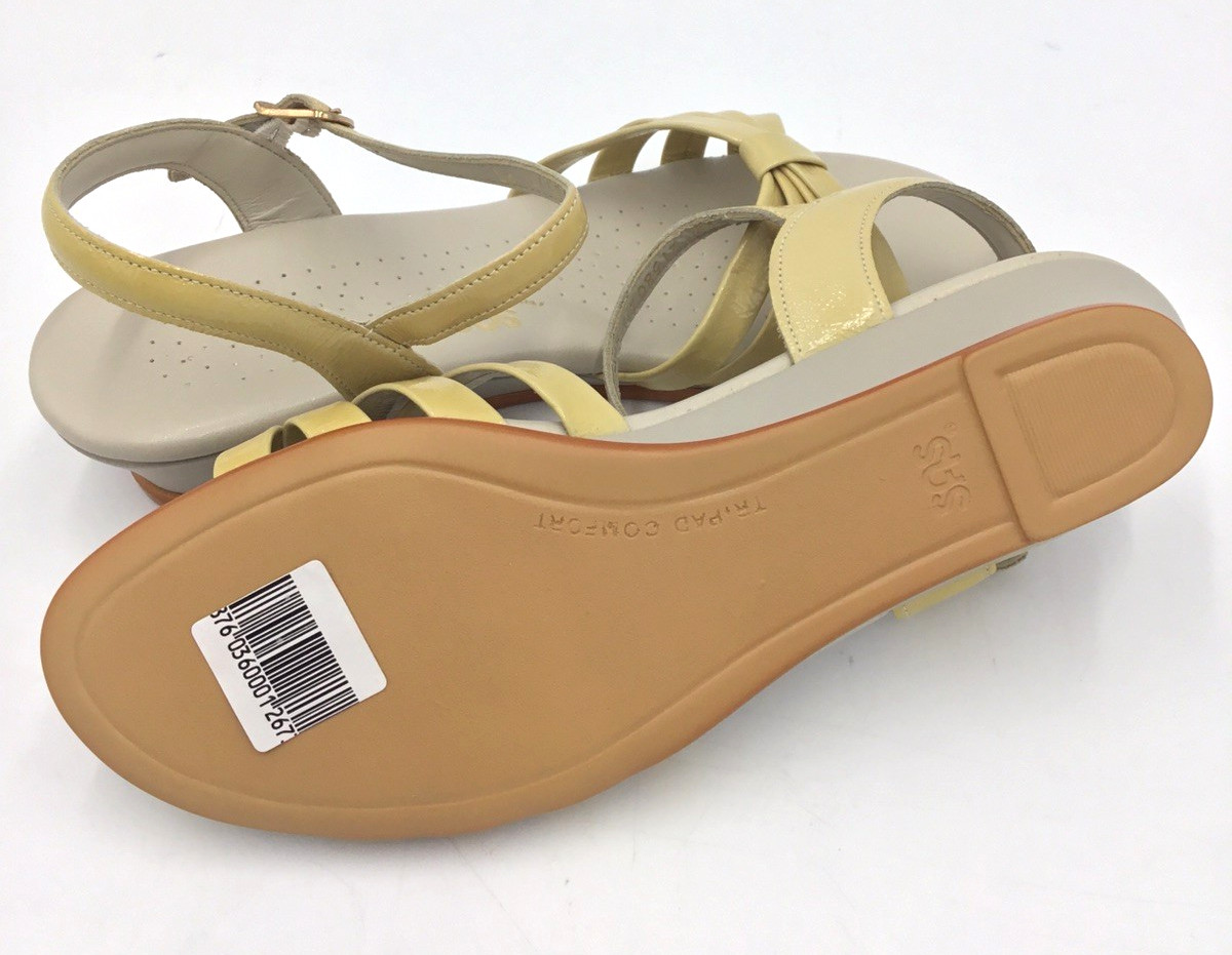 SAS Women's Strippy-P Sandal | Bone/Cream | Size-8.5 W