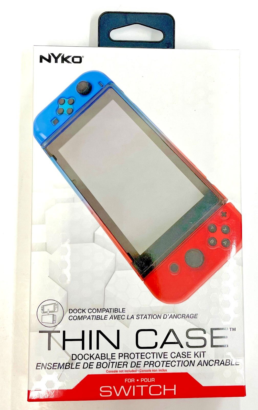 Brand New Nyko Thin Case Dockable Protective Case Kit Nintendo Switch