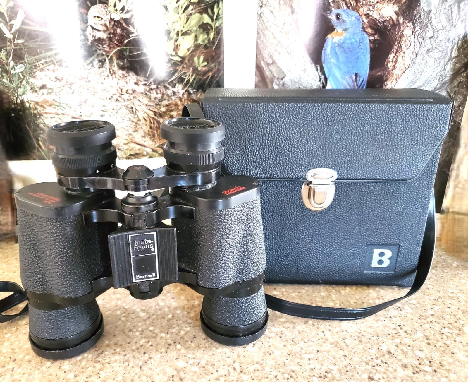 Bushnell VTG Binoculars- Citation Insta-Focus-357ft@1000yds- Case- All Lens Caps