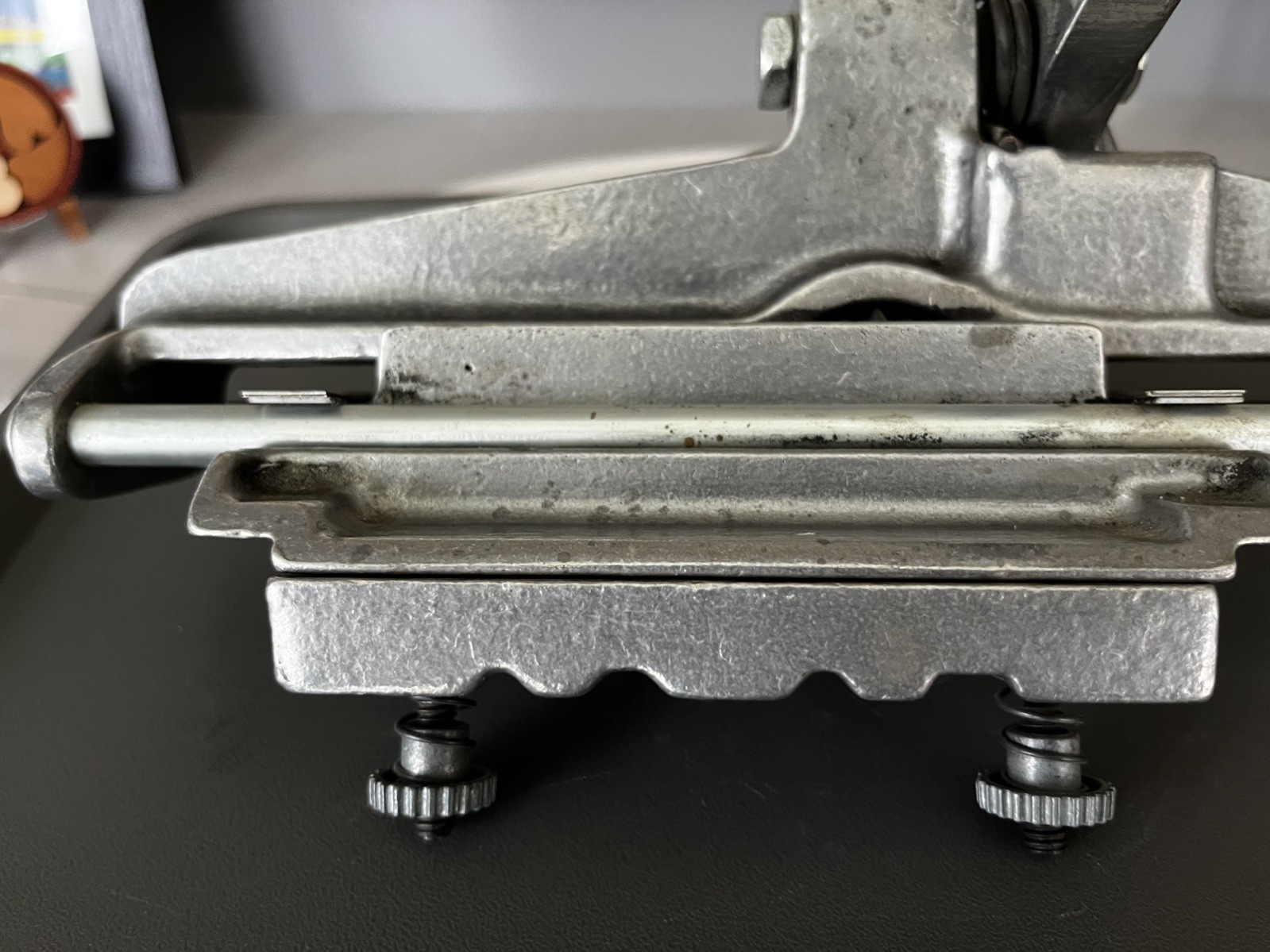 Vintage Tool Holder Attachment for Your Bench Grinder, Vintage Grinder Tool Rest