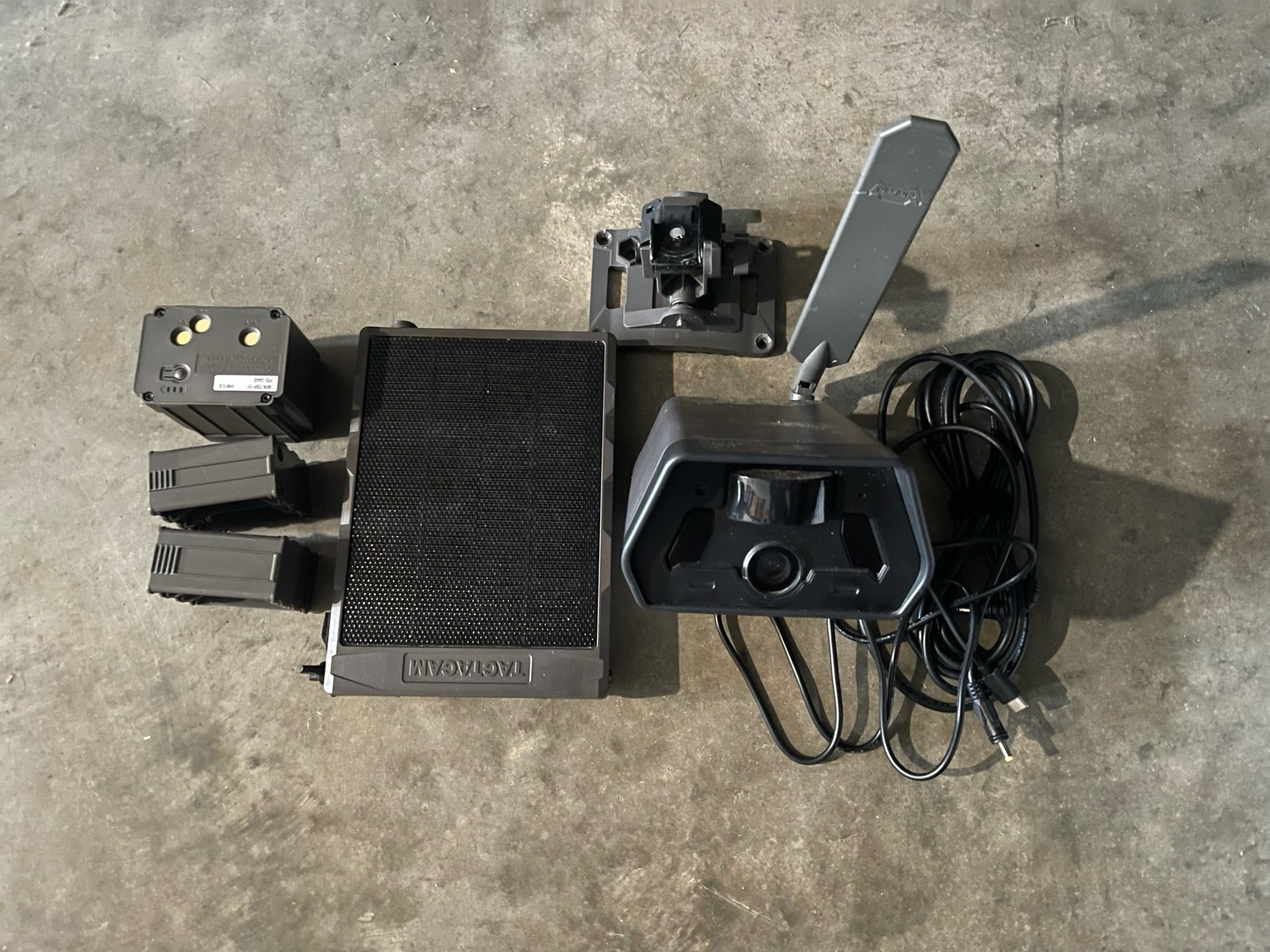 Tactacam Defend Cellular Security Camera with Solar Panel and Batteries