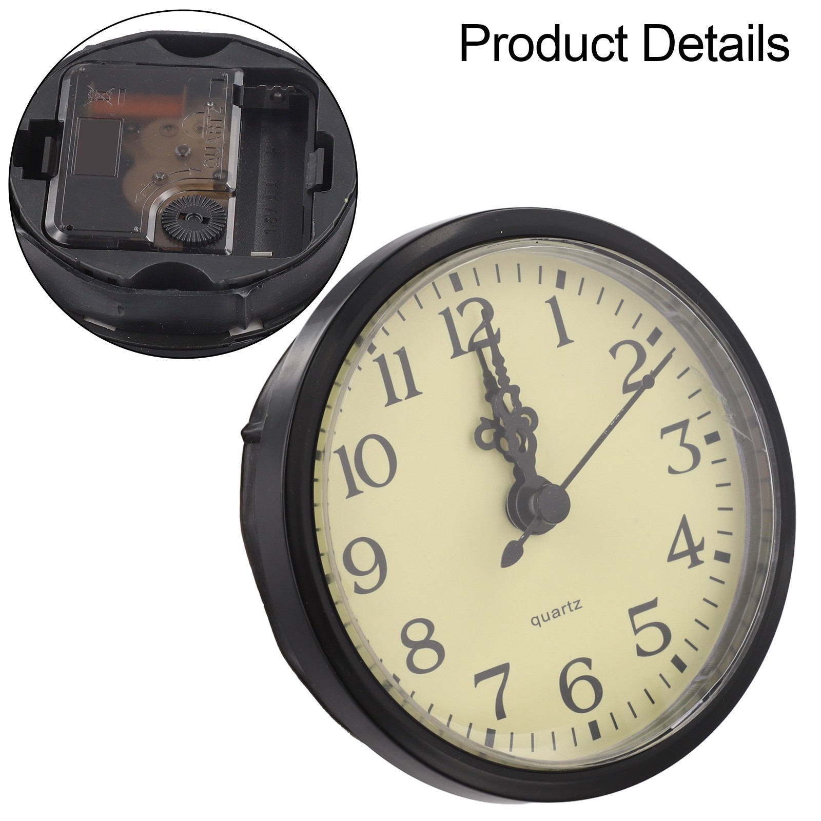 DIY Quartz Clock Movement with Silent Functionality for Clock Replacement