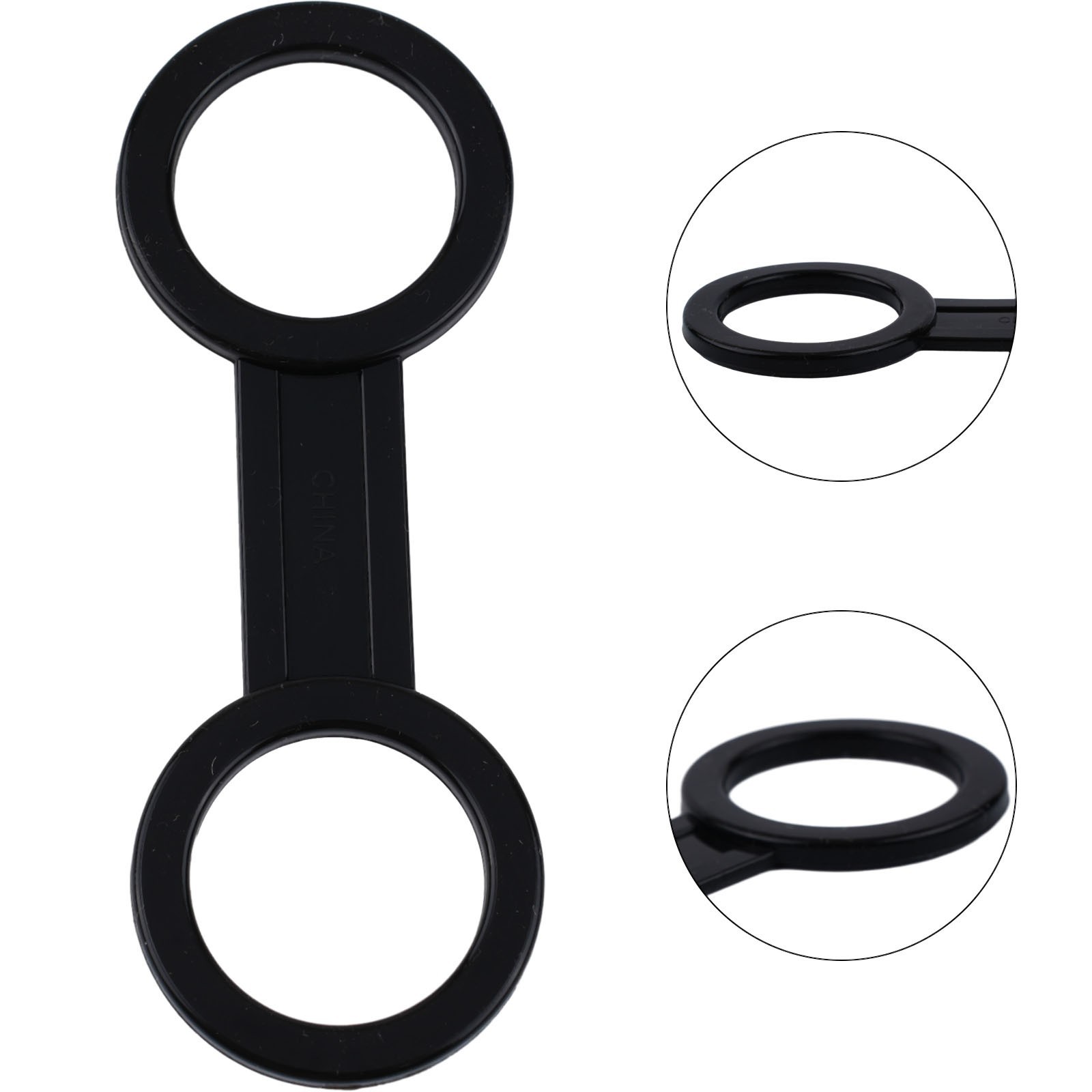 Retainer Clip Plastic Breathing Tube Silicone 8-shaped Buckle Hot Sale