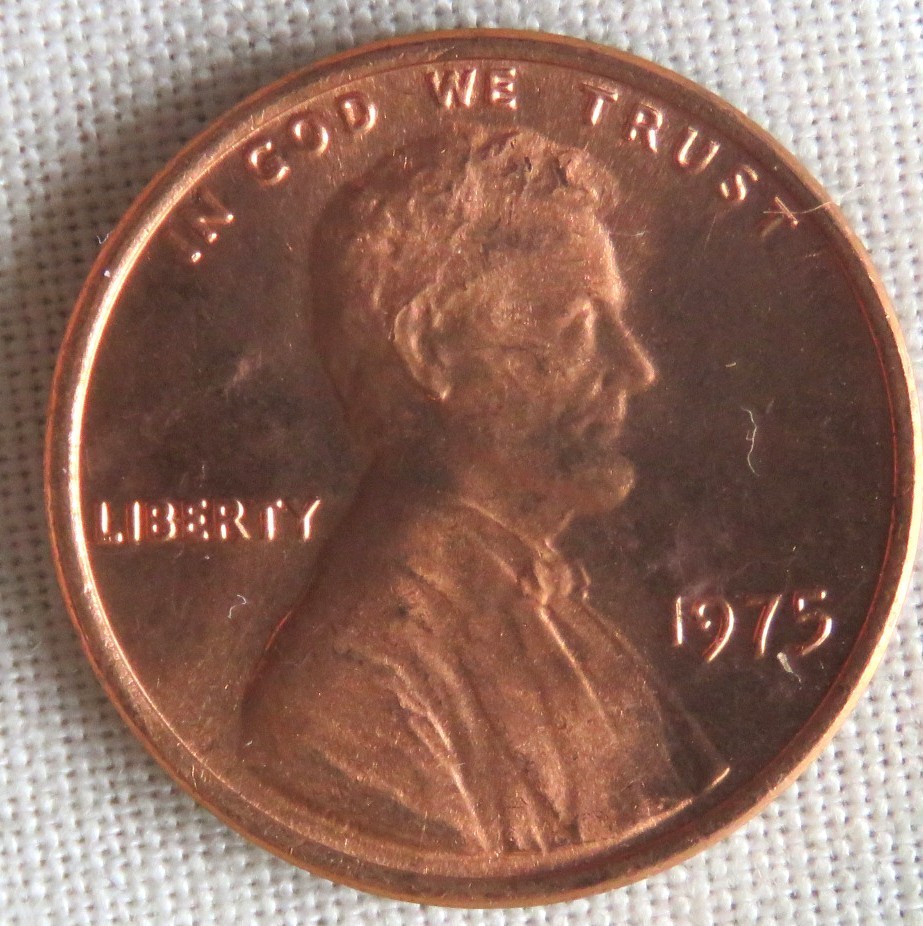 1975  Lincoln Cent - Uncirculated (BB)