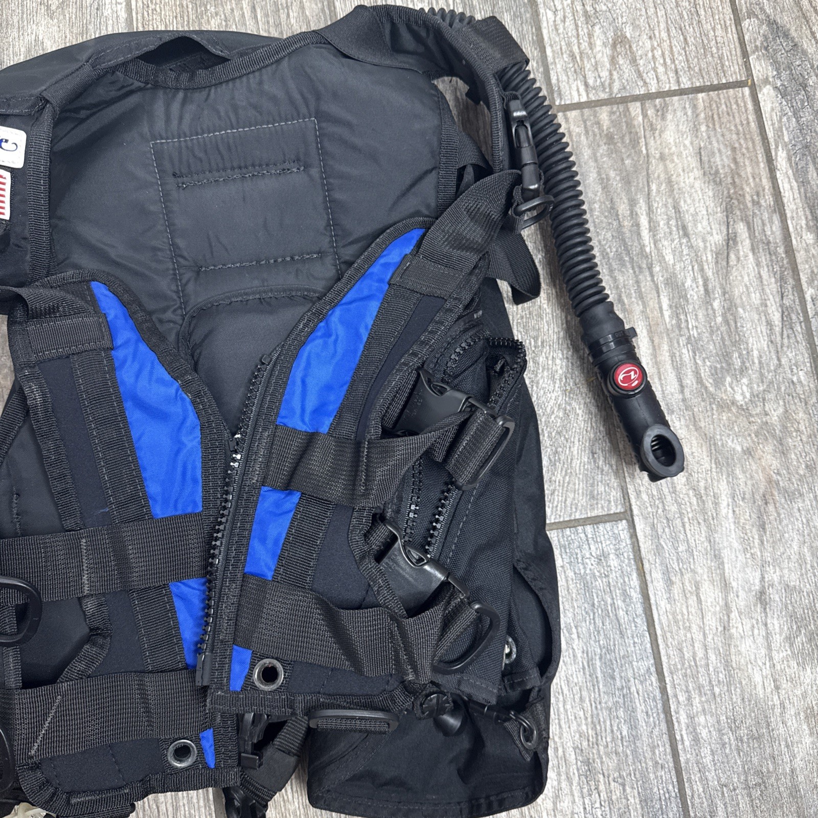 Zeagle Scuba Diving Core Buoyancy Back Inflate Vest Small