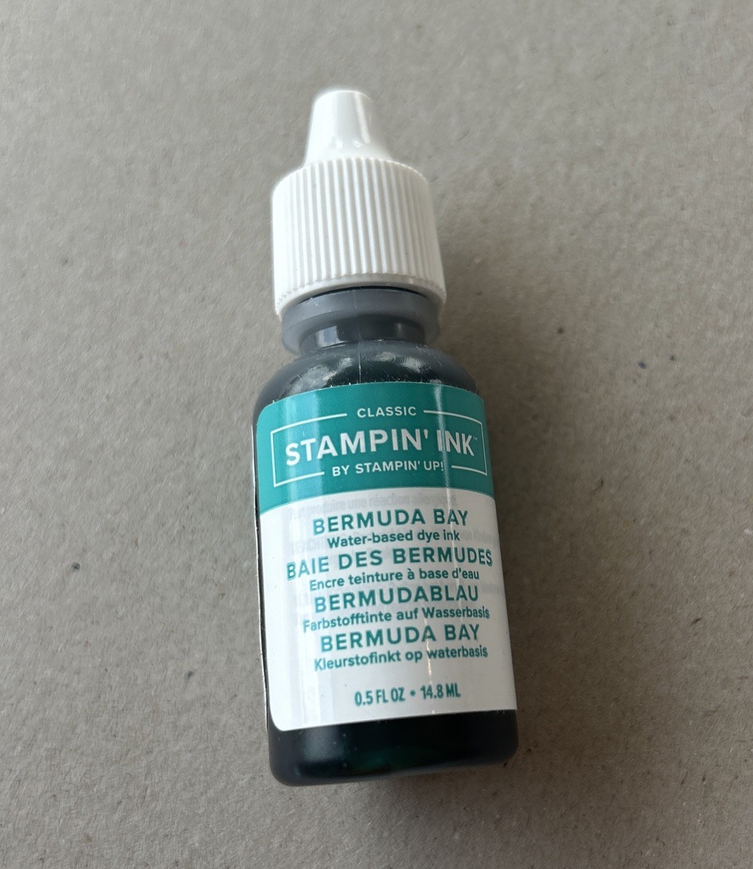 Stampin Up BERMUDA BAY Ink Refill - Green, Blue,Retired,New