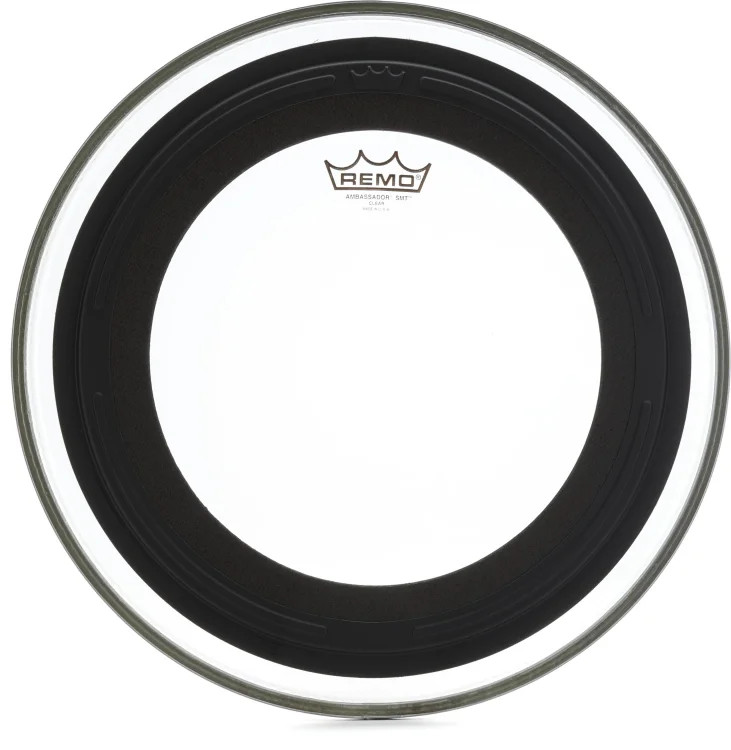 Remo Ambassador SMT Clear Bass Drumhead - 16 inch
