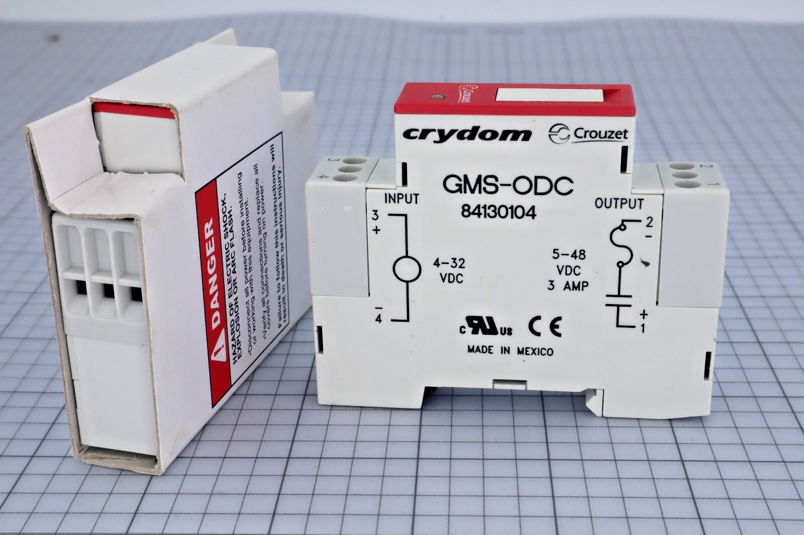 *Single* Crydom GMS-ODC 84130104 Solid State Relay 32 VDC 3A LittleFuse