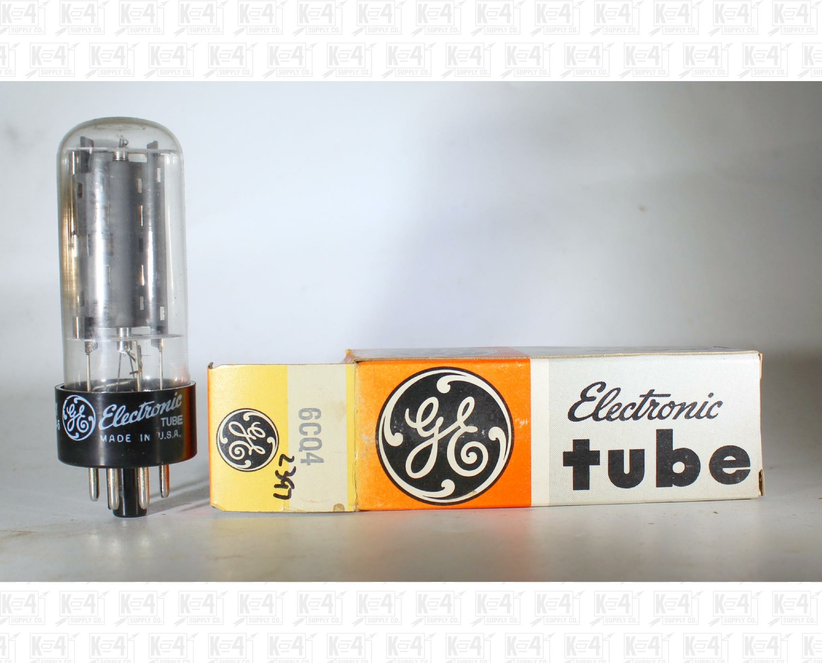 General Electric GE 6CQ4 Vacuum Tube Made In USA NOS +Box