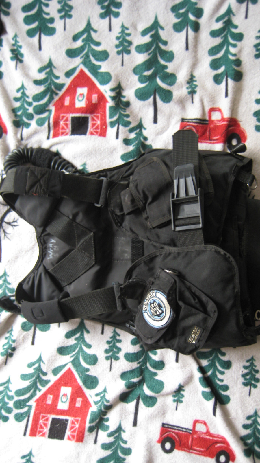 SEATEC CUSTOM Bouyancy Vest Scuba Dive Size L