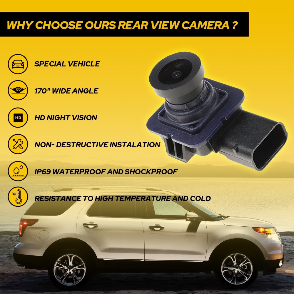For NEW 2011-15 Ford Explorer Rear Backup Reverse Camera EB5Z-19G490-A EXV