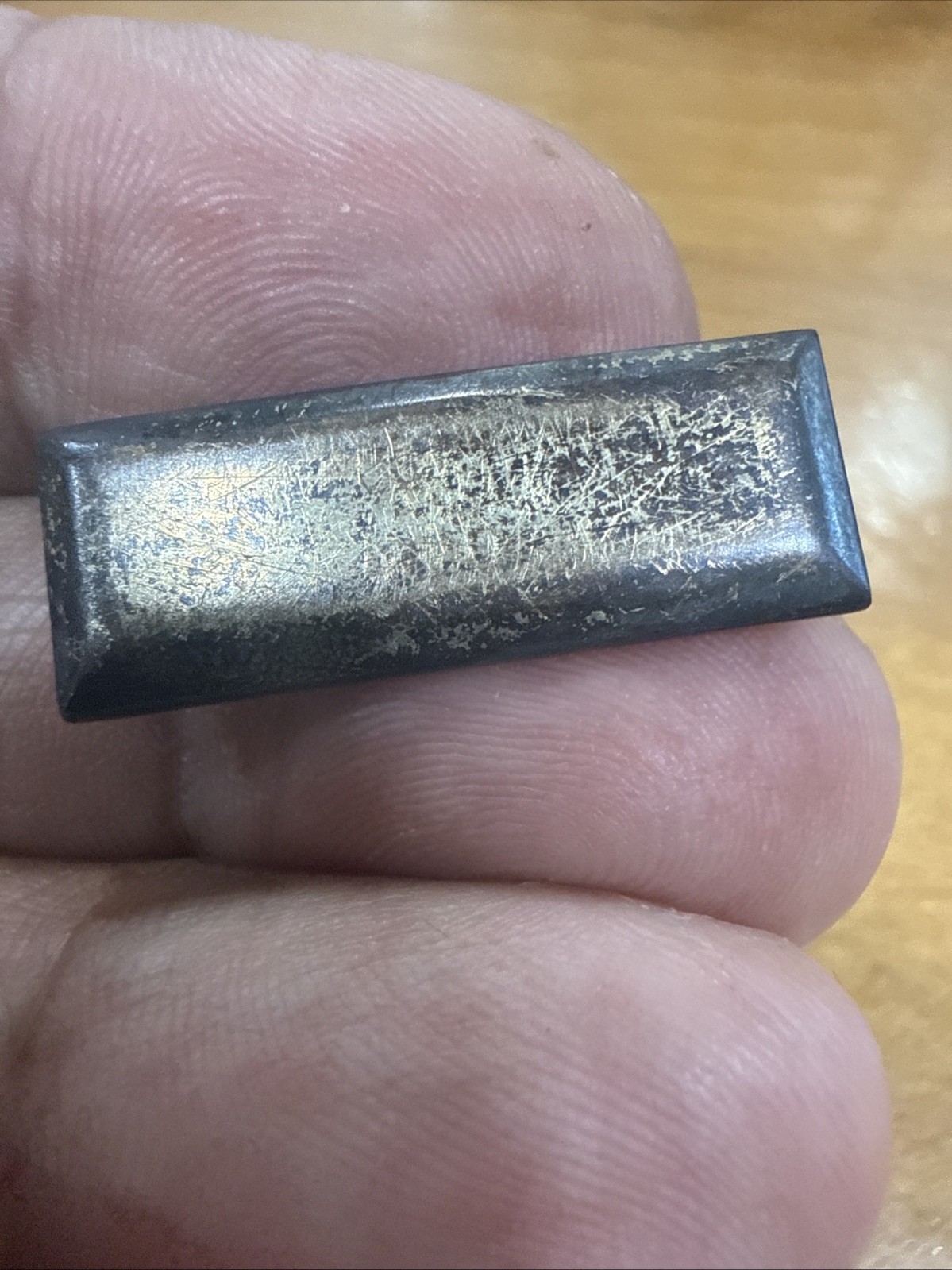 Vintage Sterling silver pair Lieutenant Bars