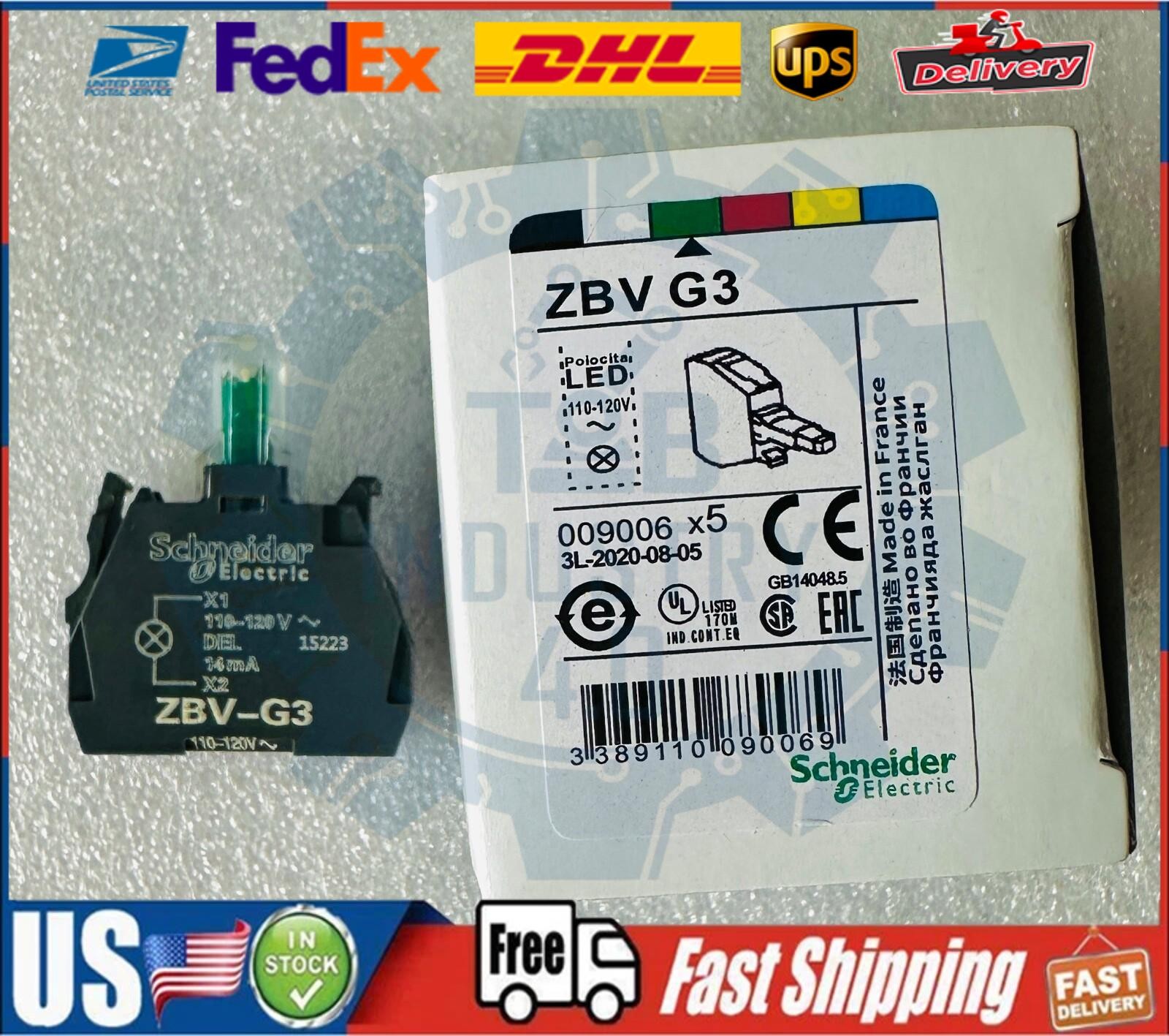 ORIGINAL Schneider Electric ZBV-G3 ZBVG3 LED MODULE Free Shipping from USA