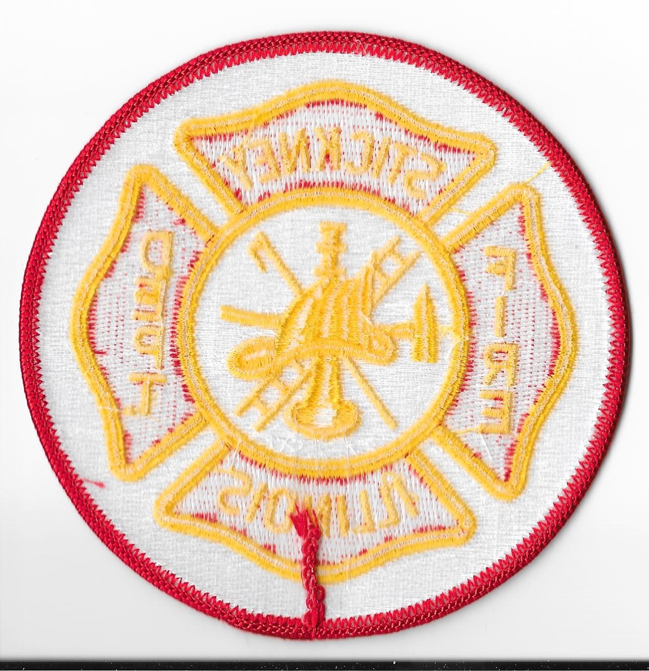 Stickney Fire Department, Illinois Shoulder Patch V3