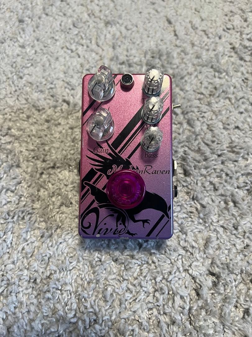 Vivie ModernRaven Guitar Distortion Effects Pedal