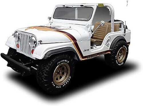 MPC 1/25 1981 CJ5 Golden Hawk Jeep - Plastic Model Jeep Kit - 1/25 Scale - #986