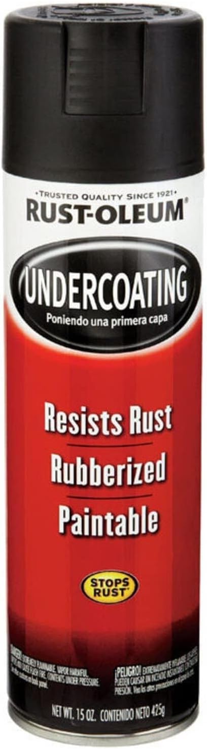 Rust Oleum 15 Ounce Rubberized Undercoating Spray For Automotive Protection