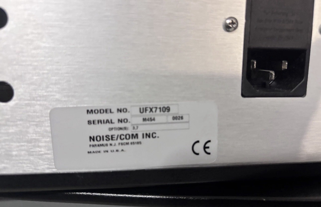 NoiseCom UFX7109 Programmable Noise Generator