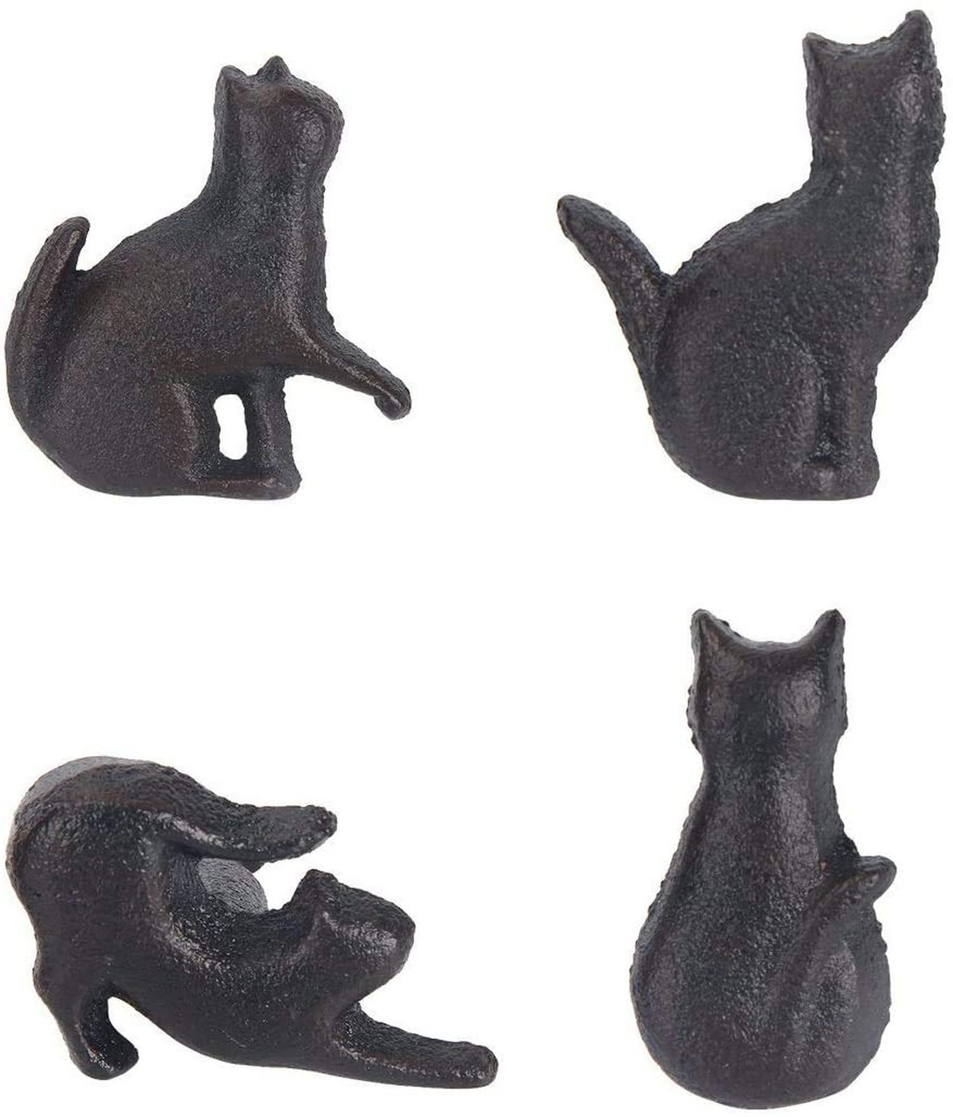 Antique Furniture Knob Furniture Handle Vintage Metal Cat Set for Cabinet Dra...